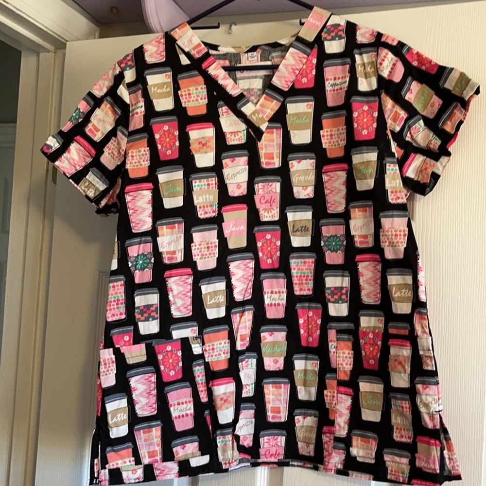 Scrub top - Picture 2 of 2